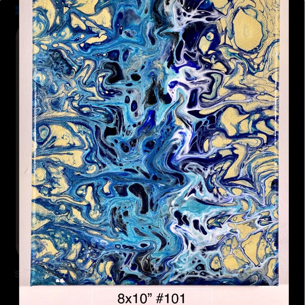 One of a Kind Abstract Painting